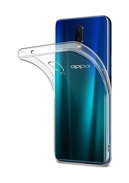 Oppo RX17 Pro Kılıf Kamera Korumalı Süper Silikon