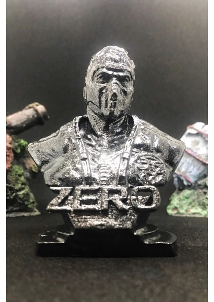 Mortal Kombat Sub-Zero Büst 10CM - Silver Efekt