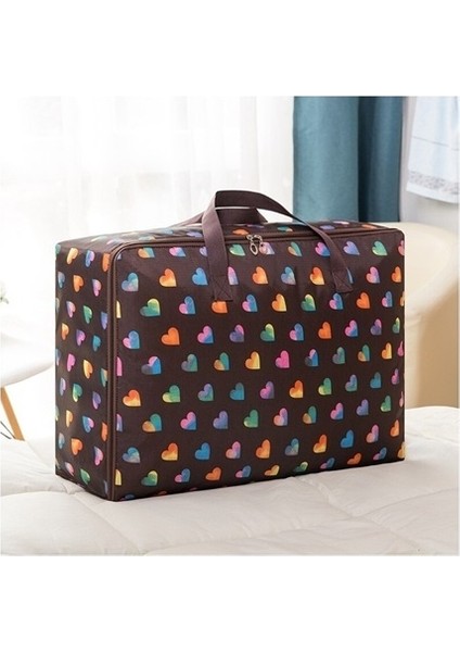 Oxford Kumaş Yorgan Saklama Çantası, Özellikler: 55X33X20CM Mavi Üçgen (Yurt Dışından)