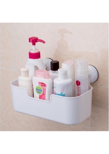 Gri Tarzı Sökme Başlıklı Depolama Rafı Yeniden Kullanılabilir Su Geçirmez Organizer Raf Banyo Depolama Tutucu Duvara Monte Raf (Yurt Dışından)