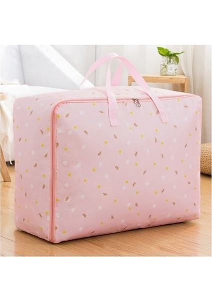 Oxford Kumaş Yorgan Saklama Çantası, Özellikler: 55X33X20CM Mavi Üçgen (Yurt Dışından)