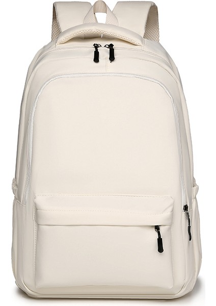 Moda Büyük Kapasiteli Çift Sırt Çantası Basit Işe Gidiş Seyahat Sırt Çantası Çok Yönlü Trendy Lise Öğrencisi Okul Çantası (Yurt Dışından)