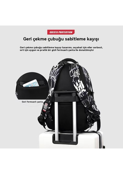 2024 Arka Paketi, Büyük Kapasitet Arka Paketi, Orta ve Lise Öğrencileri Için Düzenli ve Minimalist Arka Paketi (Yurt Dışından) fırsatları