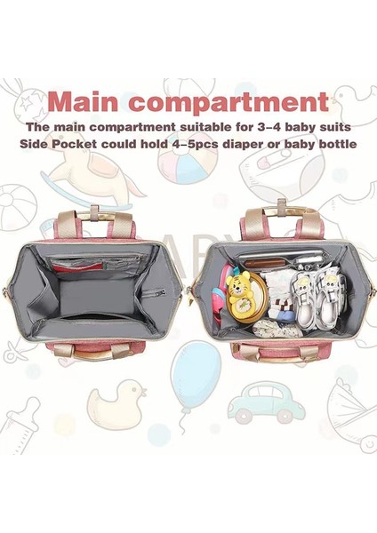 Yeni Yüksek Kapasitet Annem Çantası Çok Çalışan Anne ve Bebek Çantası (Yurt Dışından) fırsatları