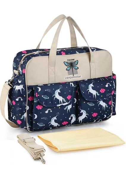 Yeni Yüksek Kapasitet Annem Çantası Çok Çalışan Anne ve Bebek Çantası (Yurt Dışından)