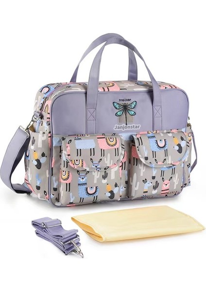 Yeni Yüksek Kapasitet Annem Çantası Çok Çalışan Anne ve Bebek Çantası (Yurt Dışından)