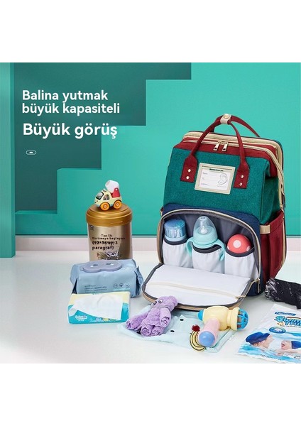 Yeni Yüksek Kapasitet Annem Çantası Çok Çalışan Anne ve Bebek Çantası (Yurt Dışından) fırsatları