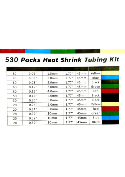 Renkli Makaron Seti 530 Parça