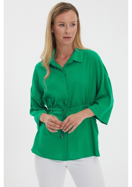 Beli Büzgülü Düşük Kol Bluz indirimleri