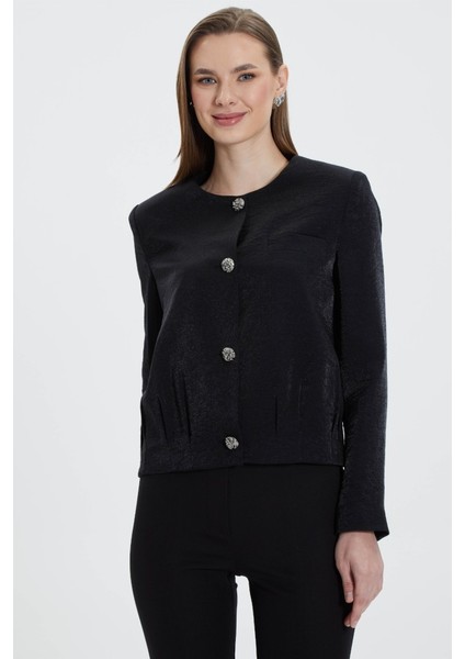 Sıfır Yaka Etek Ucu Plili Ceket fiyatları