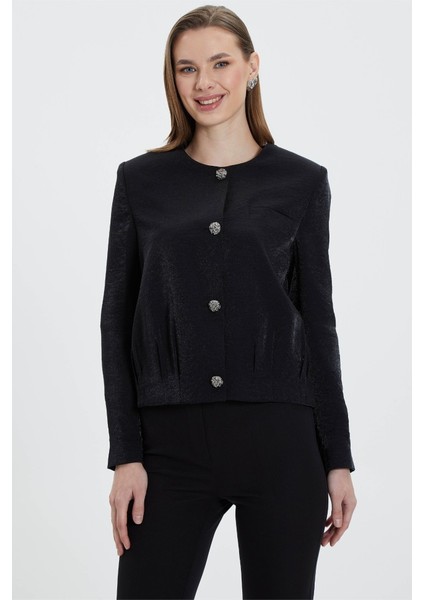 Sıfır Yaka Etek Ucu Plili Ceket modelleri