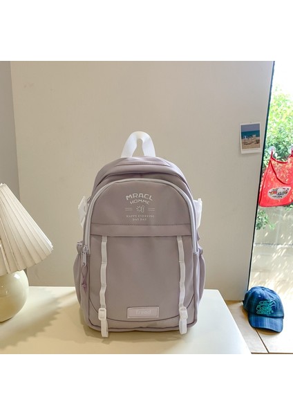 Kontrast Renkler, Çok Yönlü Öğrenci Okul Çantaları, Büyük Kapasiteli Modaya Uygun Seyahat Sırt Çantaları, Modaya Uygun Gündelik Banliyö Sırt Çantaları (Yurt Dışından)