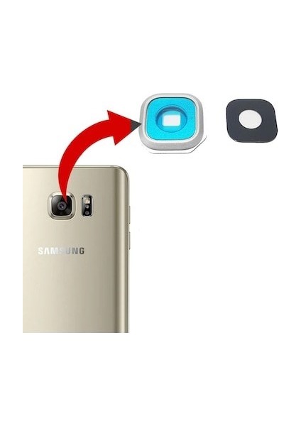 Samsung Uyumlu Galaxy Note 5 N920 Kamera Camı
