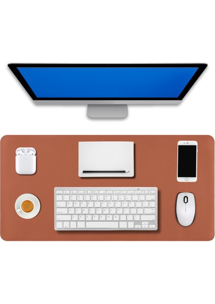 70X30 L Deri Mouse Pad,ofis Mouse Pad,masa Matı Sümen,konforlu Mouse Pad,çift Yönlü Mouse Pad