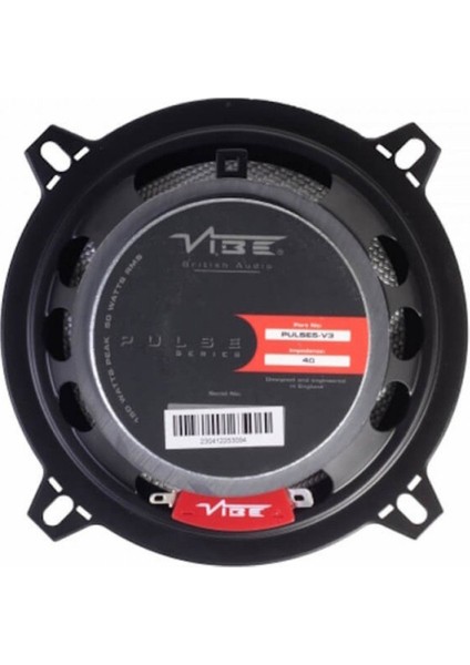 Vıbe Pulse5-V3 | Vıbe Pulse Serisi 13 cm Koaksiyel Hoparlör (Amfi Uyumlu)