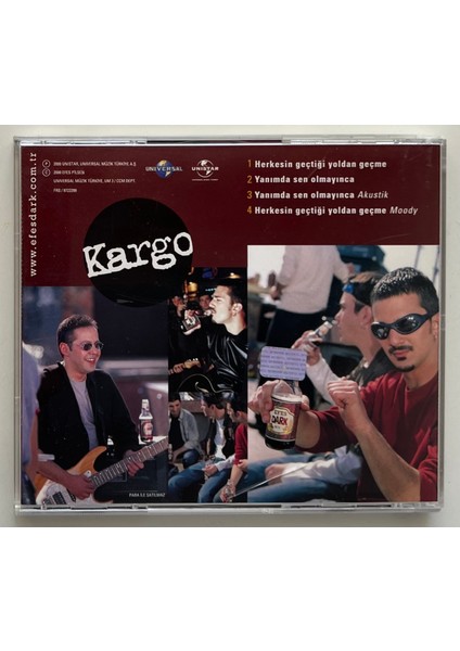 Kargo Herkesin Geçtiği Yoldan Geçme CD (Orjnal Dönem Baskı Cd)