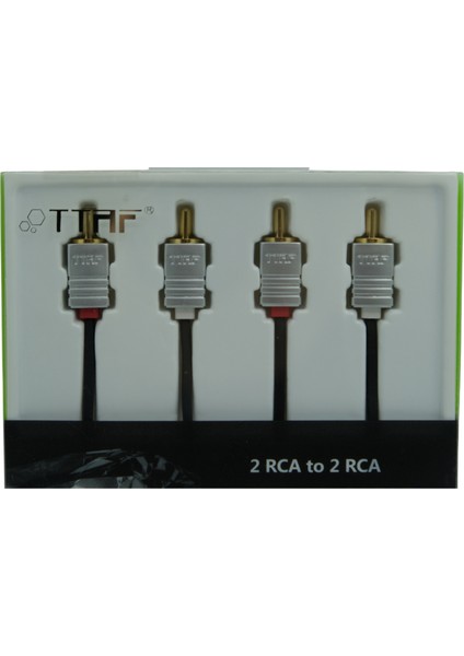 Ttaf Nano Pro 2 Rca - 2 Rca  Lale Jak Ses Kablosu 1.5m