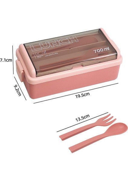 Taşınabilir Tek Katmanlı Plastik Mühürlü Öğle Yemeği Kutusu (Yurt Dışından)