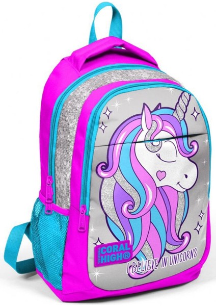 Pembe Gri Unicorn Ilköğretim Çantası + Thermo Beslenme Çantası + Kalemlik 3'lü Set fiyatları