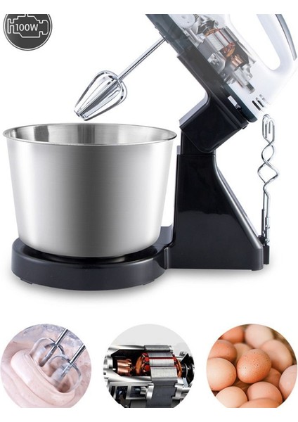 Gıda Mikserleri Standı Elektrikli Gıda Blender Masaüstü Yumurta Çırpma Kremalı Kek Hamur Yoğurma Abd Plug (Yurt Dışından)