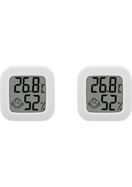 2 Adet Mini Dijital Termometre Higrometre Kapalı Oda Nem Ölçer Ölçer LCD Ekran Sıcaklık Sensörü Ölçer-Beyaz (Yurt Dışından) modelleri