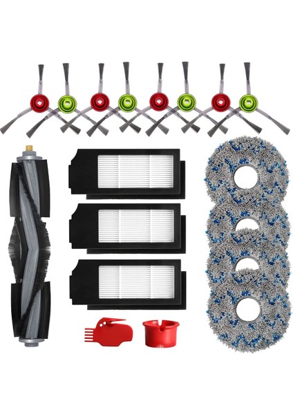 Deebot X1 Omni / X1TURBO / X1 Plus Robot Süpürge Için Elektrikli Süpürge Zemin Bakımı Yedek Parça Kiti (Yurt Dışından)