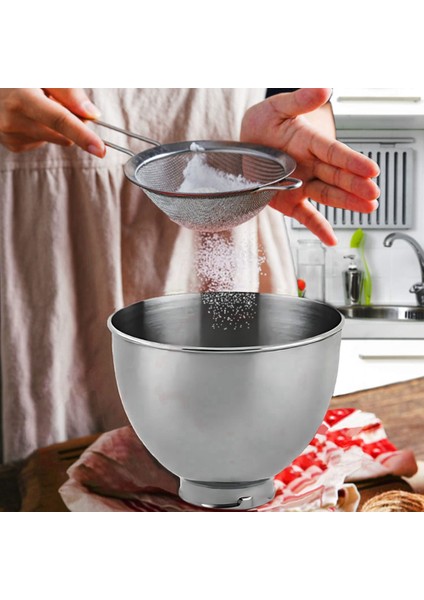 Classic&artisan Serisi Için 4.5qt/5qt Mikser 304 Hazne Paslanmaz Çelik Mikser Kase Bulaşık Makinesinde Yıkanabilir (Yurt Dışından)