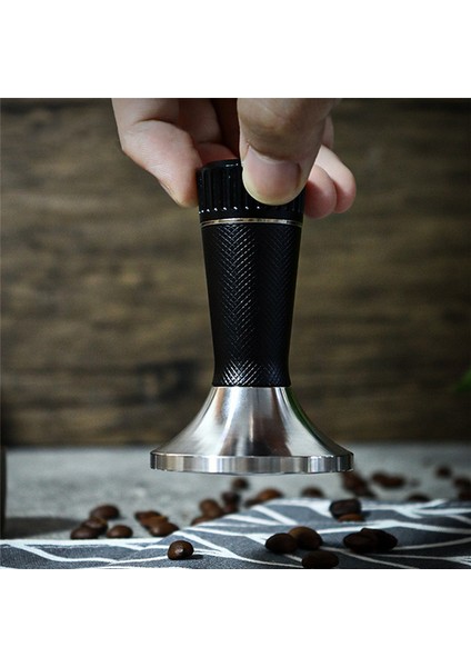 2'si 1 Arada Kahve Sabotajı ve Karıştırıcı, Wdt Aracı Kahve Sabotajı, Espresso Dağıtıcı Kahve Karıştırıcı 5 Iğneli Siyah 58,3 mm (Yurt Dışından)