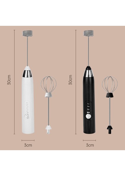 3ın1 Taşınabilir Elektrikli Köpük Makinesi El Köpürtücü Yüksek Hızlı Içecek Mikser Kahve Köpürtme Değnek Siyah (Yurt Dışından) modelleri