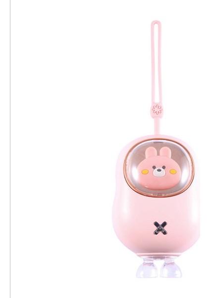 Mini El Isıtıcı 1200 Mah USB Şarj Edilebilir Elektrikli El Isıtıcı Kış Isınma Için Açık Seyahat Yürüyüş Pembe (Yurt Dışından)