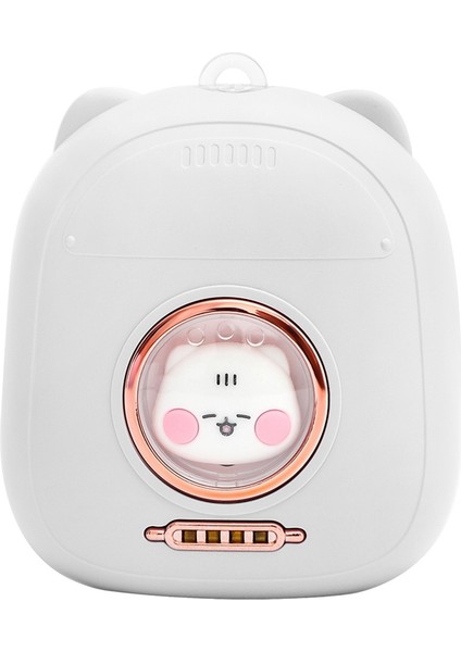 2 In 1 Mini Taşınabilir El Isıtıcı USB Şarj Edilebilir Sevimli El Isıtıcı Elektrikli Isıtıcı Açık 6500 Mah Beyaz (Yurt Dışından)