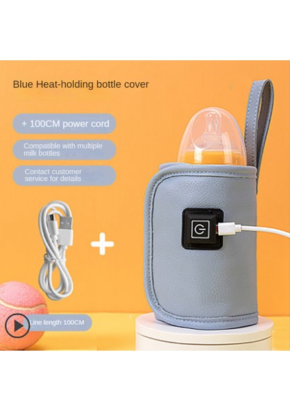 USB Süt Su Isıtıcı Seyahat Arabası Yalıtımlı Çanta Bebek Emzirme Şişe Isıtıcı Açık Kış Için Güvenli - Gri (Yurt Dışından) indirimleri