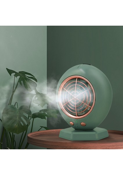 2 In-1 Taşınabilir Mini Nemlendirme Klima Fanı 200 ml Masaüstü Hava Soğutucu Fan USB Klima Oda-A Için (Yurt Dışından)