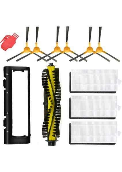 X500 X520 X600 Pro X500 S6 T8 Ikhos Create Netbot S15 Elektrikli Süpürge Için Yedek Aksesuarlar (Yurt Dışından)