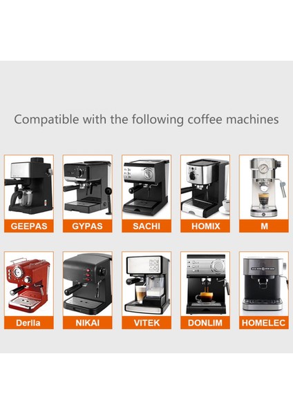 51MM Dipsiz Kahve Portafilter, Profesyonel Kahve Makinesi Makinesi Için Filtre Sepeti ile Espresso Portafilter A (Yurt Dışından)