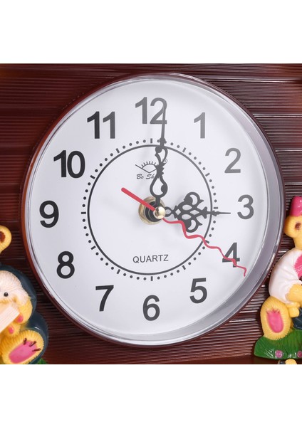 Retro Vintage Ahşap Saatler El Sanatları Oyma Oturma Odası Duvar Saati Salıncak Zamanlayıcı Alarmlı Saatler Dekorasyon Araçları (Yurt Dışından) fırsatları