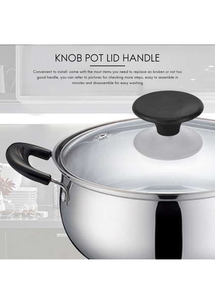4 Takım Hollandalı Fırın Topuzu Bakalit Yedek Düğme Tencere Kapağı Kolu, Aldi, Lodge Emaye Hollandalı Fırın (Yurt Dışından) fiyatları