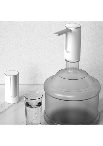 Akıllı Su Sebili Elektrikli Su Şişeleri Pompa Ev USB Katlanabilir Namlulu Su Emme Cihazı Ev-Gri (Yurt Dışından) fırsatları