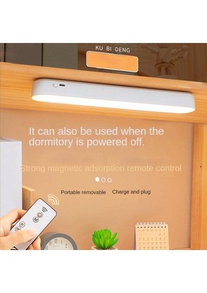 Masa Lambası Ofis Çalışma LED Işıkları USB Şarj Edilebilir Masa Lambası Manyetik Karartma Gözleri Koruyun Yatak Odası Gece Lambası 4000 Mah (Yurt Dışından) fiyatları