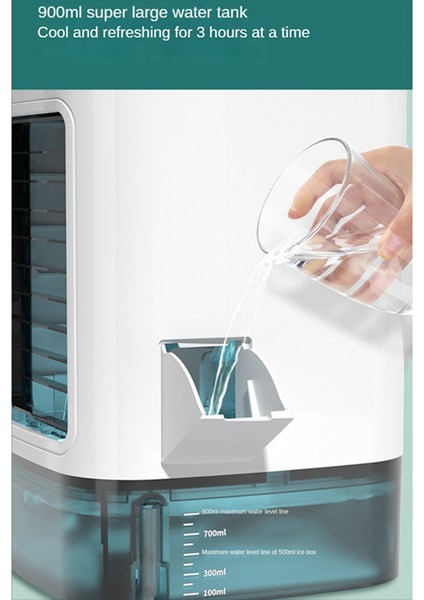 Sprey Soğuk Fan Ev Mini USB Masaüstü Soğutma Küçük Klima Fanı Taşınabilir Islak Islak Su Sprey Soğuk Fan (Yurt Dışından)