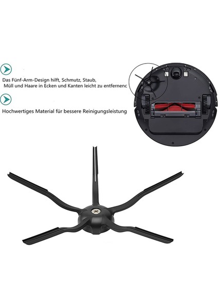 Robot Vakum S5 Aksesuarları, S5 S6 Maxv S5 S50 S51 S55 Için Yedek Parçalar (Yurt Dışından)