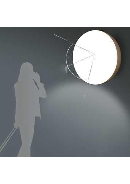 Hareket Sensörü 360° Dönebilen LED Kablosuz Işık Yatak Odası Lambası USB Şarj Edilebilir Enerji Tasarruflu Gövde Indüksiyon Lambası Beyaz (Yurt Dışından) fiyatları