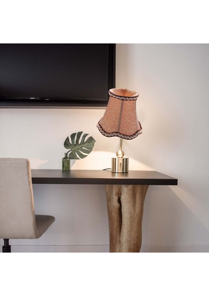 Avize Abajur Şapkası Kumaş Kumaş Klipsli Işık Tonları Lamba Kapağı Davul Gölge Abajur Ampul Kapağı Zemin Lambası Için 13CM (Yurt Dışından) modelleri