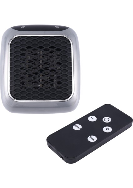 Mini Elektrikli Isıtıcı Küçük Uzay Isıtıcı Tasarruflu Duvar Çıkışı Isıtıcı Odası Isıtma Sobası Sıcak Fan Abd Plug Gri (Yurt Dışından)