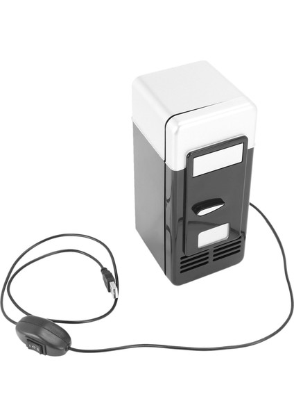 USB Mini Buzdolabı Soğuk Damla Nakliye Dondurucu USB Mini Buzdolabı Araba Siyah Için Küçük Taşınabilir Soda Mini Buzdolabı (Yurt Dışından)