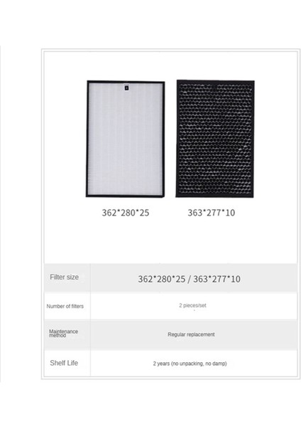 Yedek Filtre Kiti Hepa Filtre AC4144 Karbon Filtre AC4143 Hava Temizleme Cihazı Için AC4014 AC4016 AC4084 Aksesuarı (Yurt Dışından) indirimleri