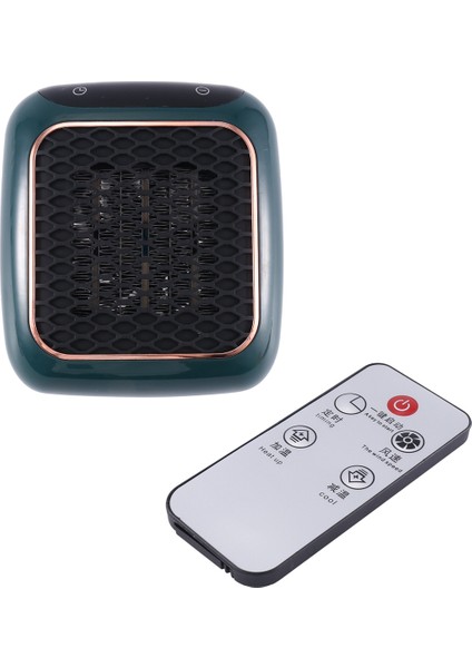 Mini Elektrikli Isıtıcı Küçük Uzay Isıtıcı Tasarrufu Duvar Çıkışı Isıtıcı Odası Isıtma Sobası Sıcak Fan Ab Tak Yeşil (Yurt Dışından)