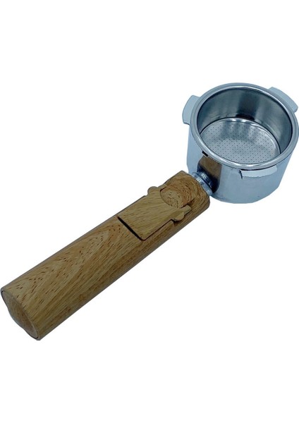 51MM Dipsiz Kahve Portafilter, Profesyonel Kahve Makinesi Makinesi B Için Filtre Sepeti ile Espresso Portafilter (Yurt Dışından)