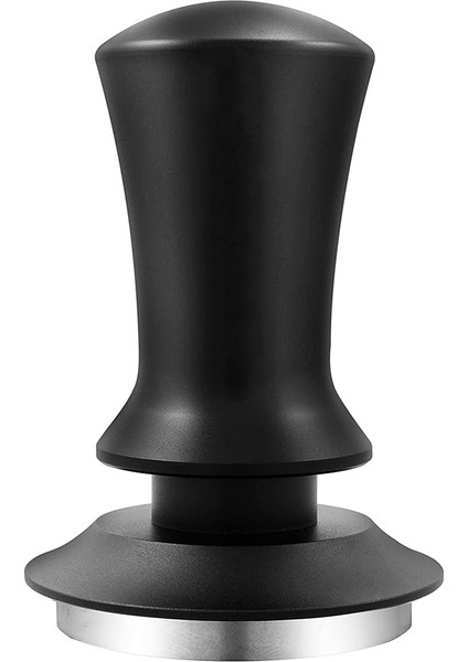 Kahve Sabotajı, Espresso Sabotajı, Kalibre Yaylı Premium Barista Sabotajı, Paslanmaz Çelik Tabanlı Sabotaj Siyah 51MM (Yurt Dışından)