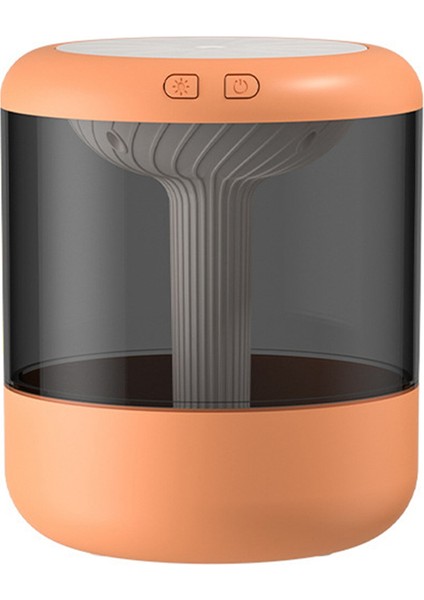 1.2l Kapasiteli Hava Nemlendirici Mini Taşınabilir Uçucu Yağ Difüzörü USB Mist Maker Yatak Odası Ev Için Turuncu (Yurt Dışından)